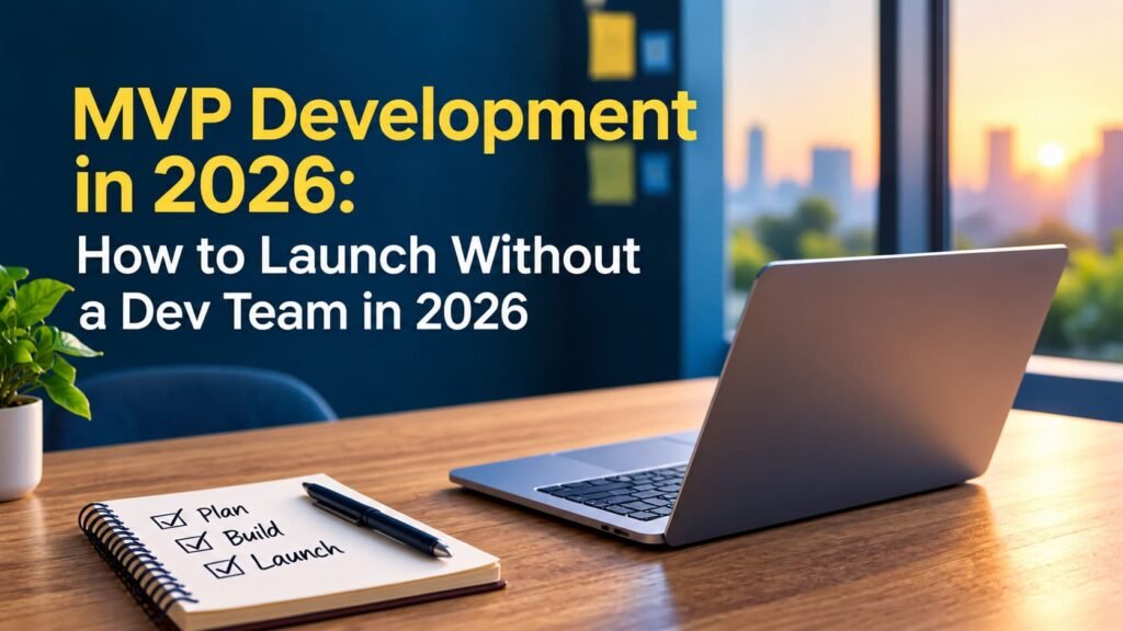 MVP Development in 2026: How to Launch Without a Dev Team in 2026 techmorrow.co.uk MVP development